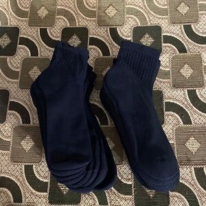 ⭐ Pack of 10 Pairs black Crew Socks – Unisex – New Without Tag ⭐